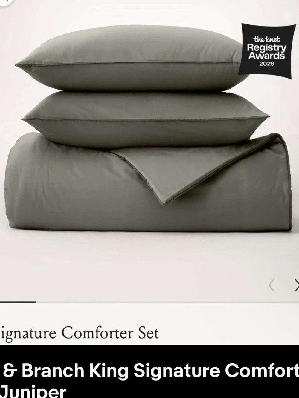 King Signature Comforter Set - Juniper Green